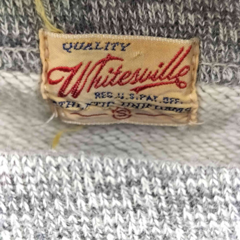 ホワイツビル Whitesville フロントプリントクルーネックスウェット メンズ import:S