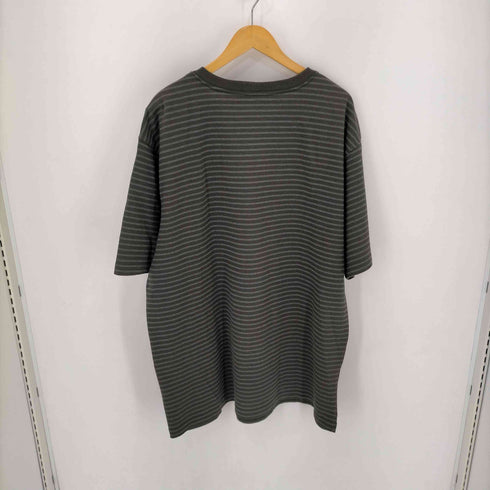 カーハート Carhartt フロントポケット ボーダー クルーネック S/S Tシャツ メンズ import:XL