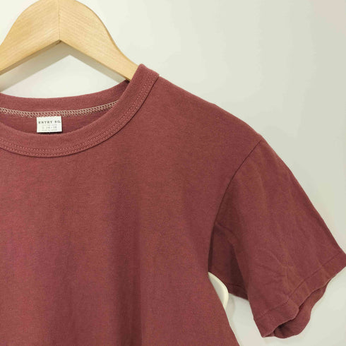 ENTRY SG ショートスリーブコットンクルーネックTシャツ メンズ import:S
