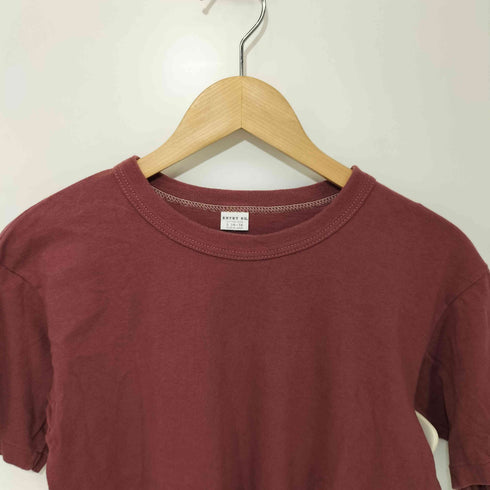 ENTRY SG ショートスリーブコットンクルーネックTシャツ メンズ import:S