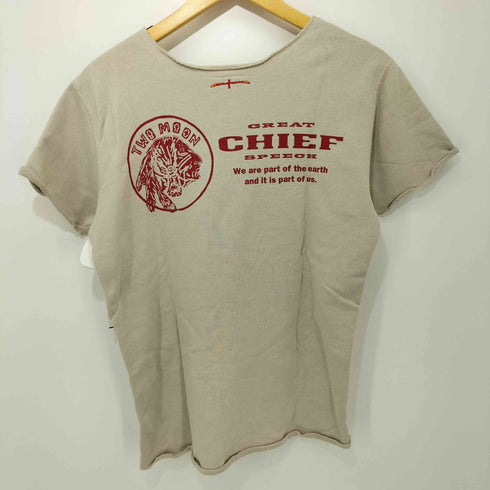 トゥームーン two moon ヘビーウェイトコットンスキッパー Tシャツ メンズ 38/40