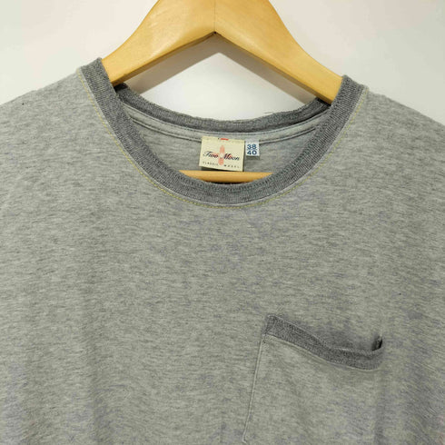 トゥームーン two moon コットンクルーネックTシャツ ポケットTシャツ メンズ