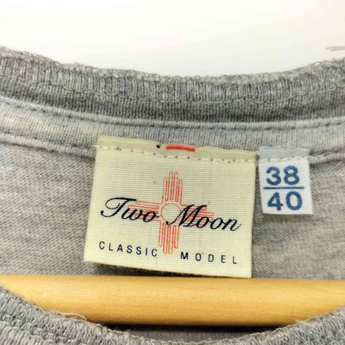 トゥームーン two moon コットンクルーネックTシャツ ポケットTシャツ メンズ
