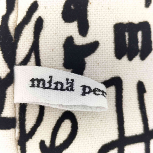 ミナペルホネン mina perhonen フロッキープリントバック レディース