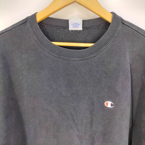 チャンピオン Champion ワンポイントロゴ クルーネック スウェット メンズ 3L