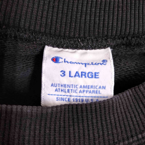チャンピオン Champion ワンポイントロゴ クルーネック スウェット メンズ 3L
