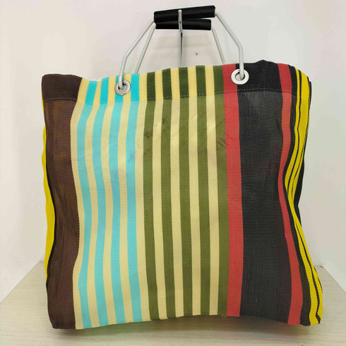 マルニ MARNI マルチカラー MARNI MARKET STRIPE BAG レディース