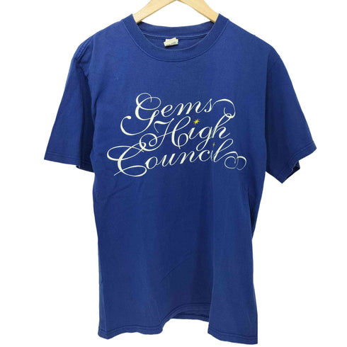 ユナイテッドアローズブルーレーベル UNITED ARROWS BLUE LABEL コットンロゴプリントクルーネックTシャツ メンズ
