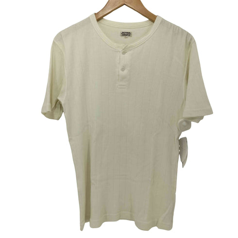 ウエアハウス WAREHOUSE コットンヘンリーネックTシャツ メンズ US:36