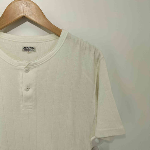 ウエアハウス WAREHOUSE コットンヘンリーネックTシャツ メンズ US:36