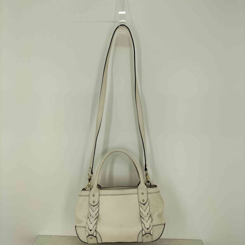 ケイトスペード Kate spade 2WAYレザーバッグ 編み混みデザイン レディース