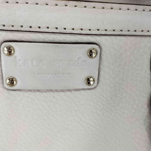 ケイトスペード Kate spade 2WAYレザーバッグ 編み混みデザイン レディース