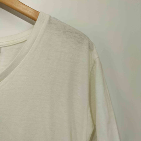トゥームーン two moon コットンVネックTシャツ メンズ