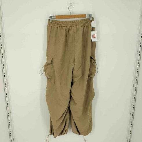 ナイロンカーゴパンツ ドローコード レディース