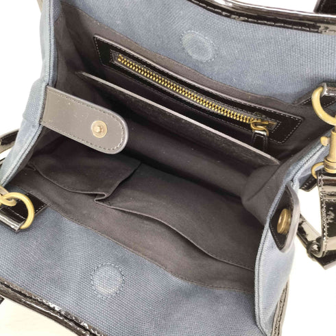 TILA MARCH PARIS 2WAY キャンバス切替ショルダーバッグ レディース