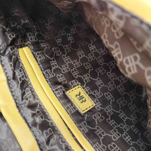 バナナリパブリック BANANA REPUBLIC MUSTARD CLUTCH ショルダーバッグ レディース