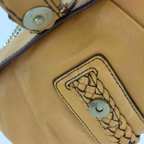 バナナリパブリック BANANA REPUBLIC MUSTARD CLUTCH ショルダーバッグ レディース
