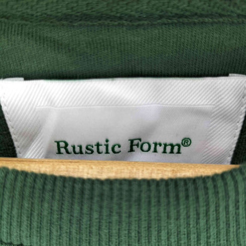 Rustic Form ワンポイント刺繍スウェット オーバーサイズ レディース JPN:XS