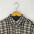 MILAGOSTA チェックシャツ L/S ワッフル地 メンズ JPN:L