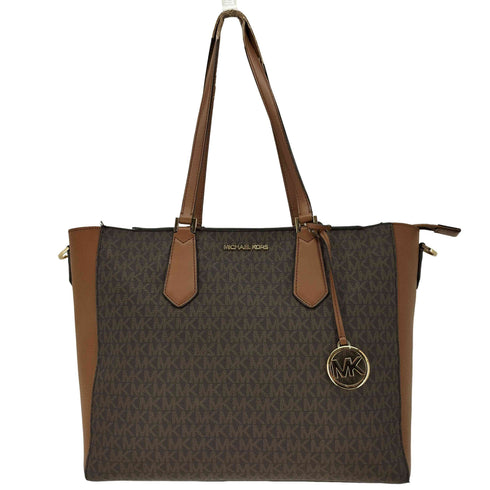 マイケルコース Michael Kors コーテッドキャンバス MKシグネチャー トートバッグ レディース