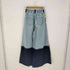 パメオポーズ Pameo Pose 17SS SAGRADAFAMILIA DENIM WIDE ワイドデニムパンツ レディース JPN:S