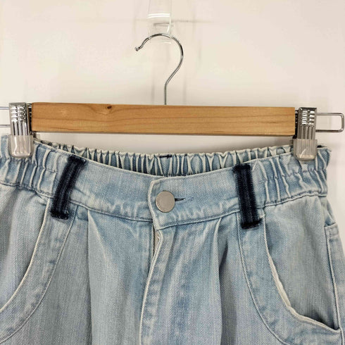 パメオポーズ Pameo Pose 17SS SAGRADAFAMILIA DENIM WIDE ワイドデニムパンツ レディース JPN:S