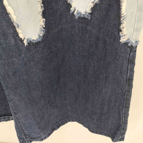 パメオポーズ Pameo Pose 17SS SAGRADAFAMILIA DENIM WIDE ワイドデニムパンツ レディース JPN:S