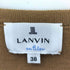 ランバンオンブルー LANVIN en Bleu ボーダー柄ニットカーディガン レディース JPN:38