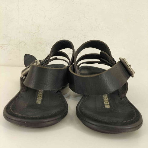 アンドゥムルメステール Ann DEMEULEMEESTER イタリア製 コンフォート レザーサンダル レディース
