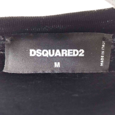 ディースクエアード DSQUARED2 ICON フロントプリント S/S Tシャツ メンズ import:M