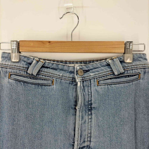 アクネストゥディオズ ACNE STUDIOS 18SS TIFFAN DEN BLUE ワイドデニムパンツ カットオフ レディース EUR:38