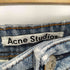 アクネストゥディオズ ACNE STUDIOS 18SS TIFFAN DEN BLUE ワイドデニムパンツ カットオフ レディース EUR:38