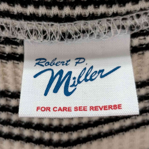 ロバートミラー ROBERT P.MILLER マルチボーダー モックネックカットソー レディース FREE