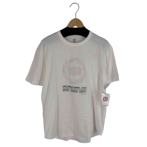 デザインティーシャツストアグラニフ Design Tshirts Store graniph Licht/Kamera/Aktion リフレクター 半袖Tシャツ メンズ JPN:L