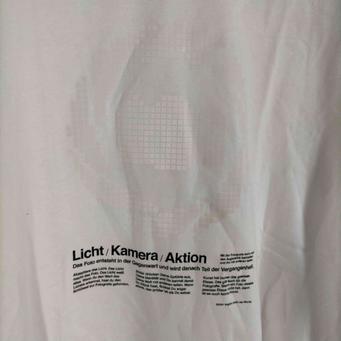 デザインティーシャツストアグラニフ Design Tshirts Store graniph Licht/Kamera/Aktion リフレクター 半袖Tシャツ メンズ JPN:L
