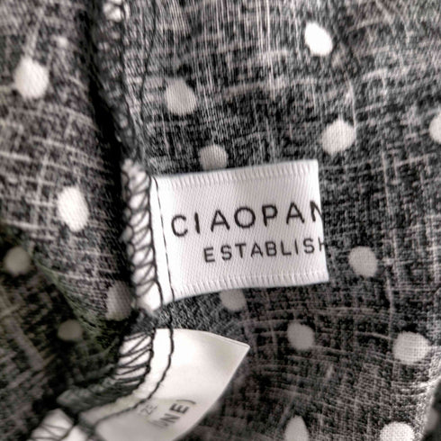 チャオパニックティピー CIAOPANIC TYPY リネンレーヨンドルマンブラウス レディース ONE SIZE