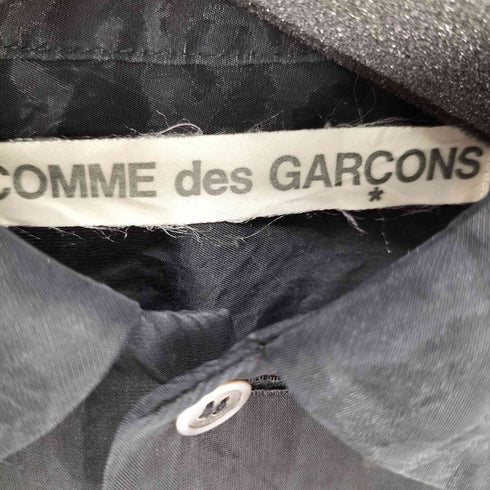 コムデギャルソン COMME des GARCONS AD2001 シアー半袖シャツ 丸襟 アーカイブ シースルー レディース JPN:S