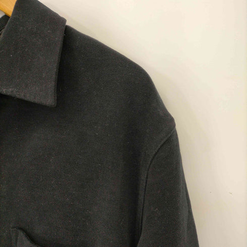 アワーレガシィー OUR LEGACY 22AW HEUSEN SHIRT Black Genuine Moleskin メンズ 46