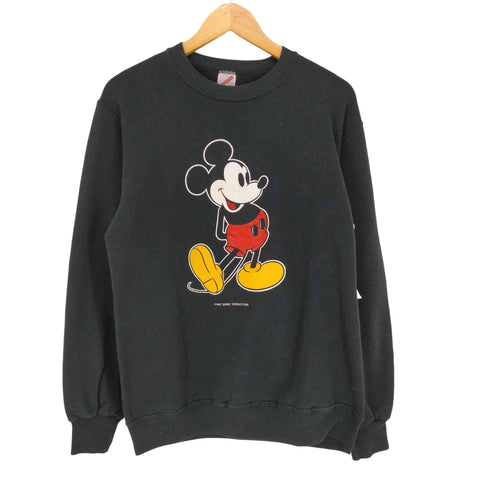 ジャージーズ JERZEES 80-90s USA製 キャラクタープリントクルーネックスウェット メンズ JPN:L