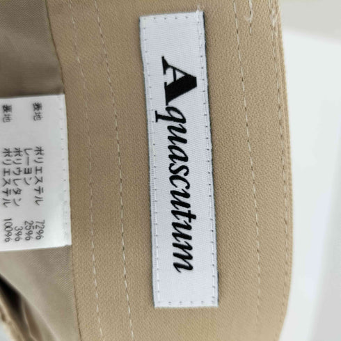アクアスキュータム AQUASCUTUM ダブルストレッチ トレンチスカート レディース 10