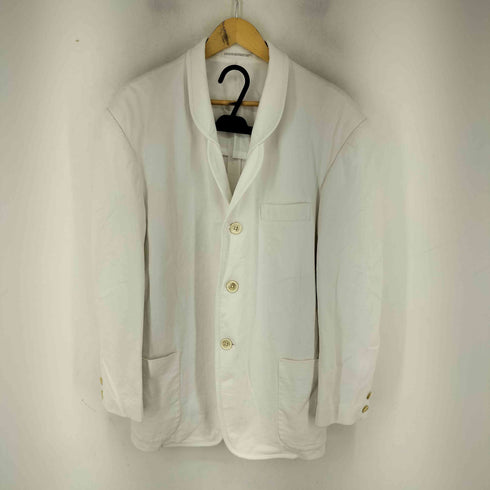 ヨウジヤマモトプールオム Yohji Yamamoto POUR HOMME 80s 丸文字タグ 3Bテーラードジャケットセットアップ メンズ M