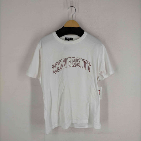 ビームスハート BEAMS HEART ウルエダー加工 UNIVERSITY Tシャツ メンズ JPN:L