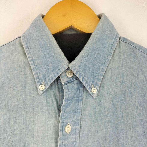 ラルフローレン RALPH LAUREN CUSTOM FIT スモールポニー刺繍 BD L/S デニムシャツ メンズ import:XS
