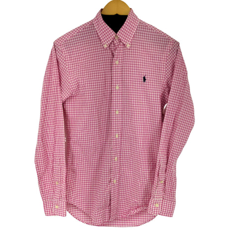 ラルフローレン RALPH LAUREN SLIM FIT スモールポニー刺繍 BD L/S デニムシャツ メンズ import:XS