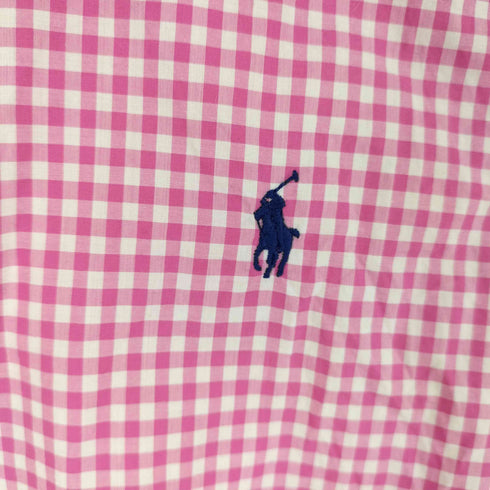 ラルフローレン RALPH LAUREN SLIM FIT スモールポニー刺繍 BD L/S デニムシャツ メンズ import:XS