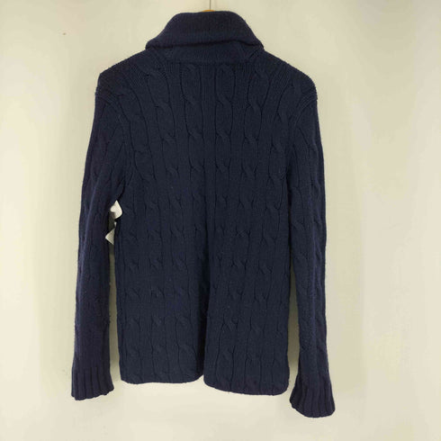 ポロラルフローレン POLO RALPH LAUREN ショールカラージャケット ケーブルニット メンズ import:XS