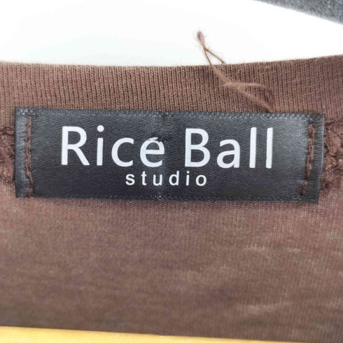 RICE BELL フロントデザイン S/S Tシャツ レディース