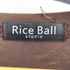 RICE BELL フロントデザイン S/S Tシャツ レディース