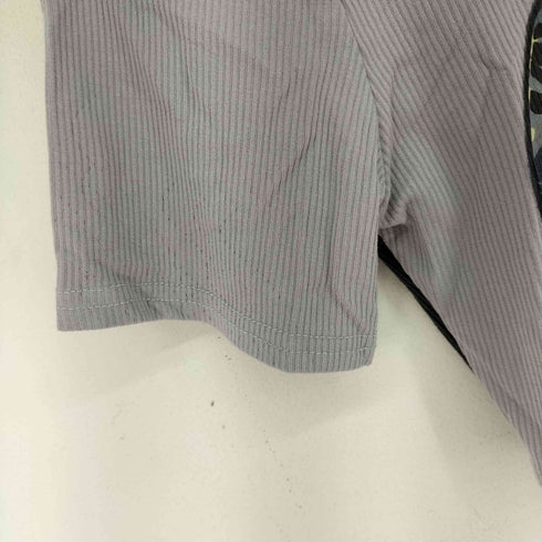 G・M STUDIO ドッキングクロップド S/S トップス レディース