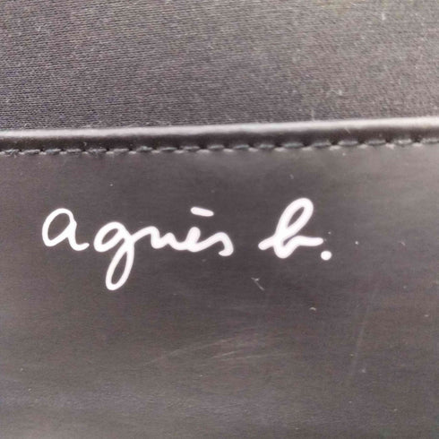 アニエスベー agnes b. ミニ ボストン ハンド バッグ レディース
